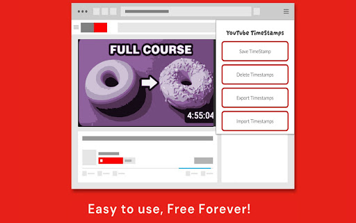 YouTube Timestamp Saver screenshot 1