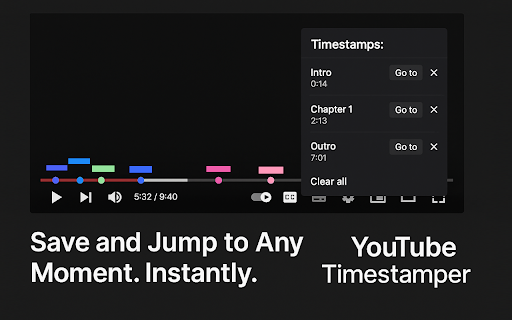 YouTube Timestamper screenshot 1