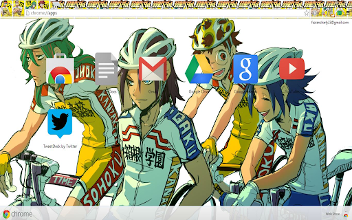 Yowamushi pedal Themes screenshot 1