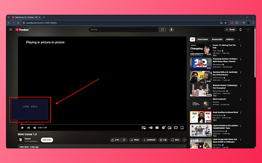 YT Picture-in-Picture - Wollvo screenshot 1