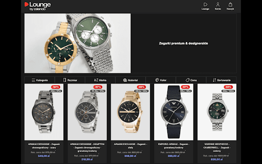 Zalando Lounge Price Analyzer screenshot 1