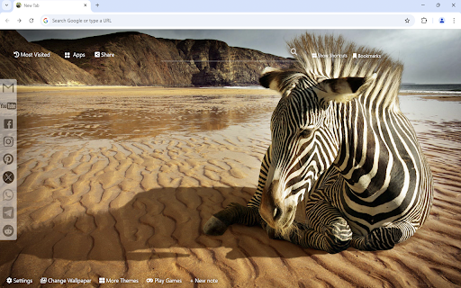 Zebra Wallpaper screenshot 1