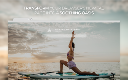 Zen Yoga Wallpaper New Tab screenshot 1