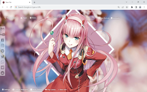 Zero Two Wallpaper screenshot 1