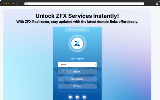 ZFX Redirector screenshot 1
