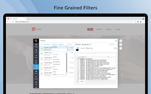 Zia Search from Zoho screenshot 1