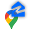 Zillow/Google Maps Connect logo