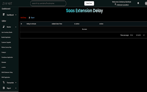 ZioSet SAAS Agent screenshot 1