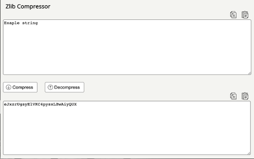 Zlib Compressor screenshot 1