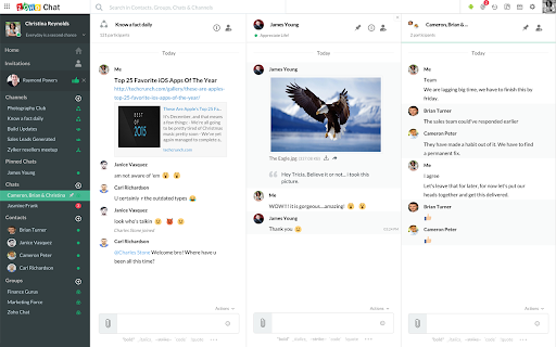 Zoho Chat screenshot 1