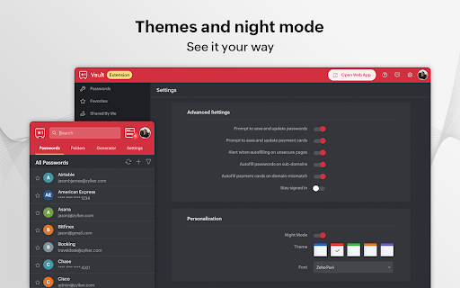 Zoho Vault - Password Manager screenshot 1