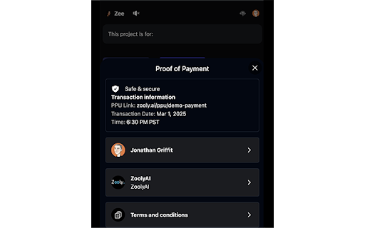 Zooly.ai AI & IP You can Trust! screenshot 1