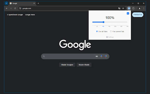 Zoom Out Chrome screenshot 1